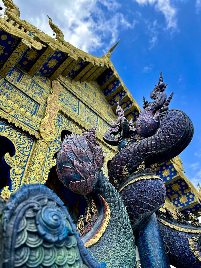 📍Wat Rong Suea Ten (Blue Temple), Chiang Rai, Thailand