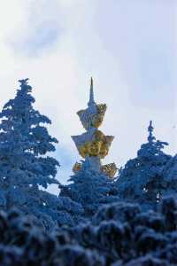 【雪域峨眉】冬季峨眉山，探秘冰雪世界的佛教聖地