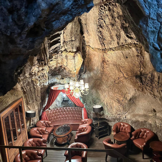 **Dining at Banjaran Hot Springs: Cave-Inspired Elegance with Stunning Views**