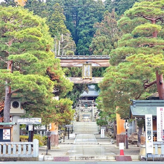 高山 - 氣派莊嚴的櫻山八幡宮