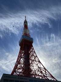 東京鐵塔🗼必來，紅色地標必拍，展望台有月份吊飾可買