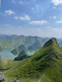 廣西崇左劍龍山山不見我我來見山