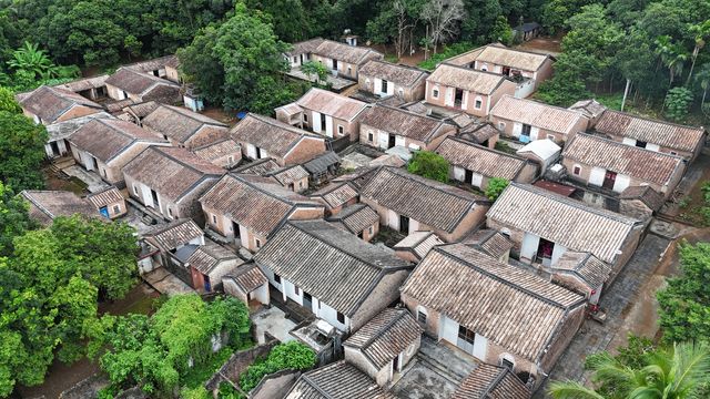 海南文昌仕頭古村。