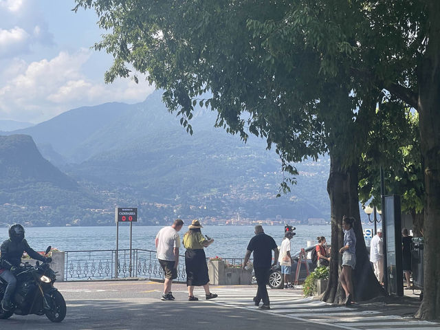 Stunning scenery at Lake Como