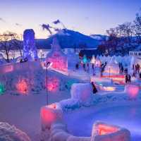 美しい北海道の雪景色❄️