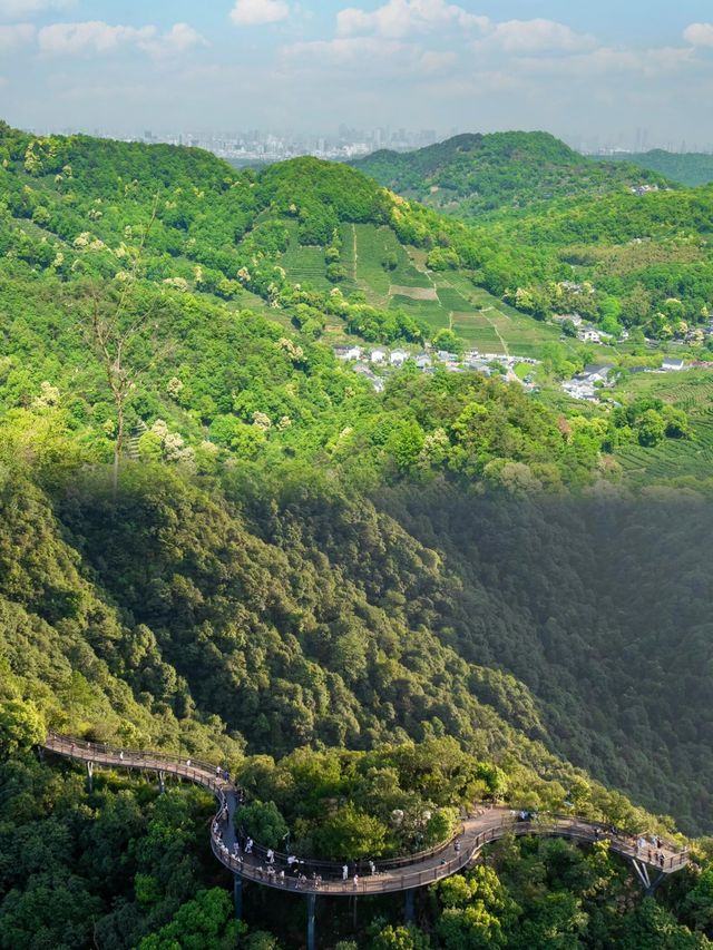 杭州最治愈的登山徒步路線趕緊收藏