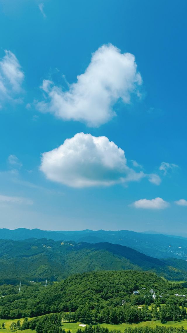 大室山旅遊景點。