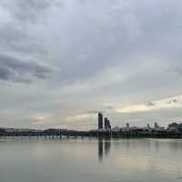 Leisure Time at Hangang Park, Seoul.