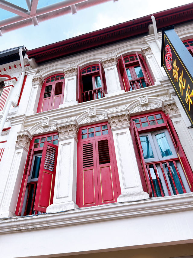 Chinatown's Heritage Buildings and Newer Developments 