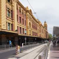 Iconic transportation hub in Melbourne