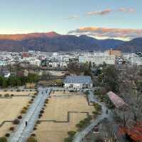 長野景點｜日本現存的最古老的五重六層式的國寶之城—松本城