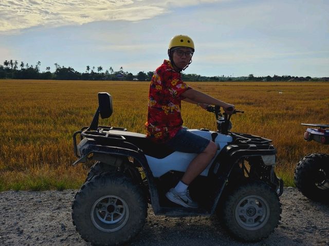 An ATV adventure at the fields of Balik Pulau