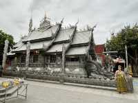 Solo Exploration of Wat Sri Suphan: The Silver Temple