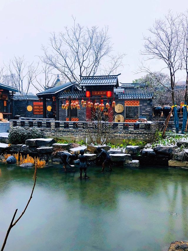 尋味廣西滋味：雪後的合肥園博園南寧園