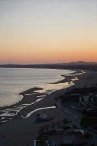 秦皇島|來自西伯利亞的海鷗和海上日出好浪漫啊