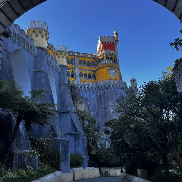 Must-visit National Palace of Pena in Sintra Portugal