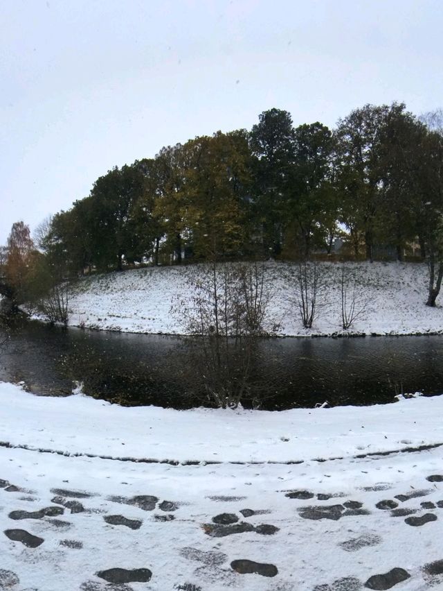 Anker Park in Oslo: A Winter Escape Along the Akerselva River ❄️🌲