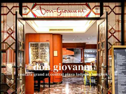 Don Giovanni at Centara Grand at Central Plaza Ladprao Bangkok