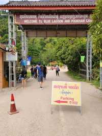 ไปกระโดดน้ำสระมรกต ที่ Blue Lagoon วังเวียง