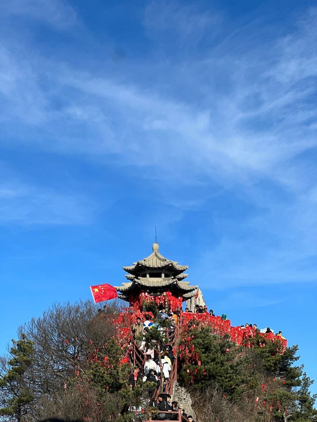 不下雪的【老君山】，格外嚴肅！