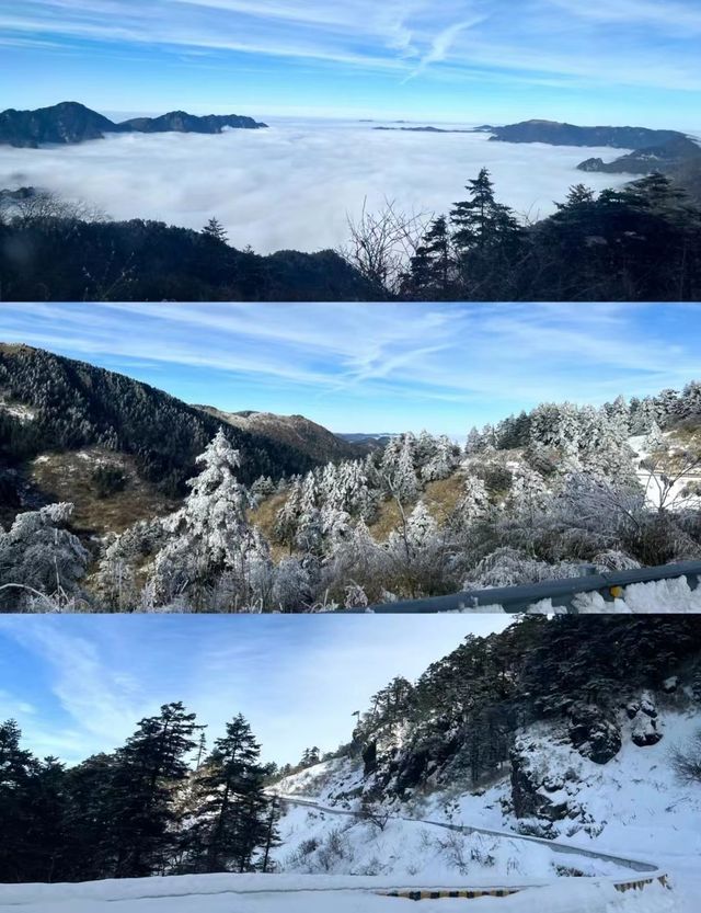 神農架-南方雪原。