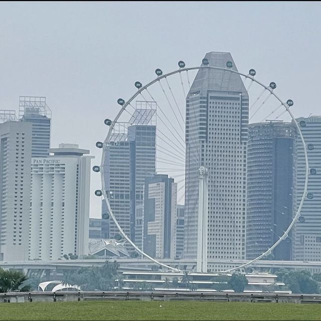 Marina barrage สวนสาธารณะลอยฟ้า