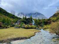 Eerie landscape of Yading