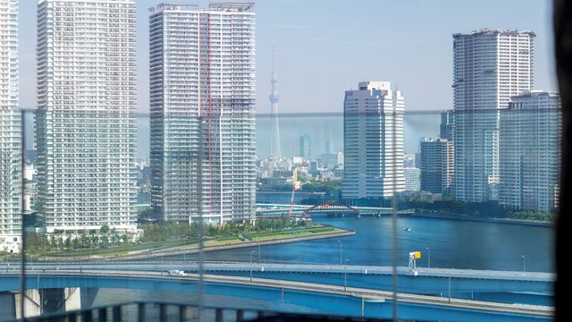 東京灣新開業的溫泉酒店