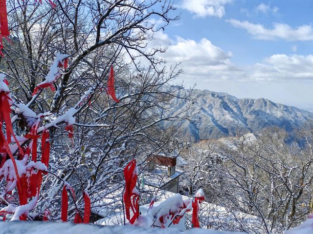 南五台：終南雪境中的詩意桃源