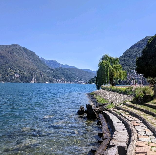 南阿爾卑斯山著名的度假勝地：盧加諾湖 Lake Lugano