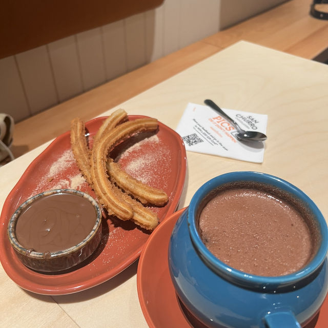 Yum churros in Southbank