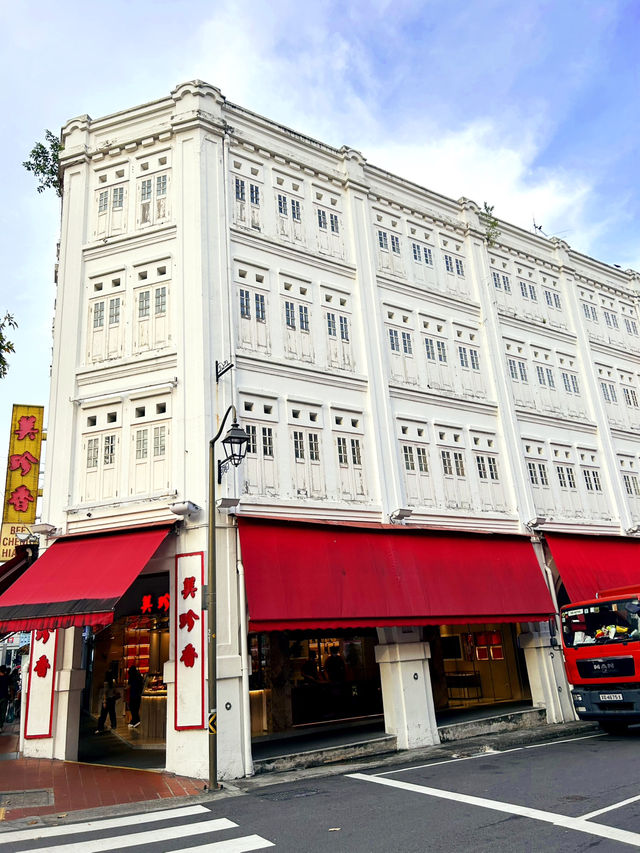 Chinatown's Heritage Buildings and Newer Developments 