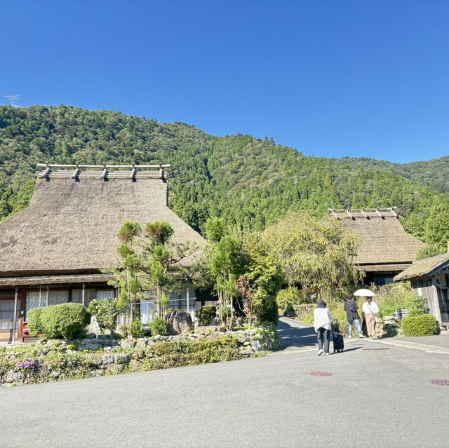 Miyama folk museum (Thatched-roof houses)