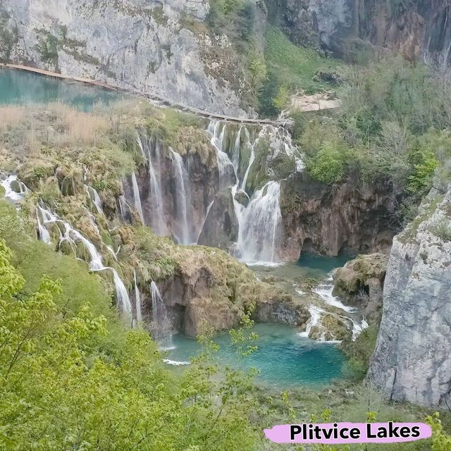 Stunning Waterfalls at Plitvice Lakes 