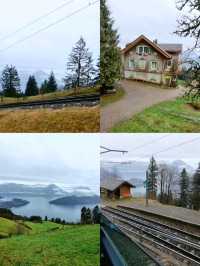 🇨🇭 Scenic Ride from Mount Rigi to Vitznau