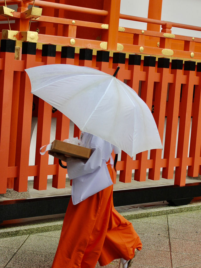 A Rainy Spring Stroll Through Fushimi Inari Taisha