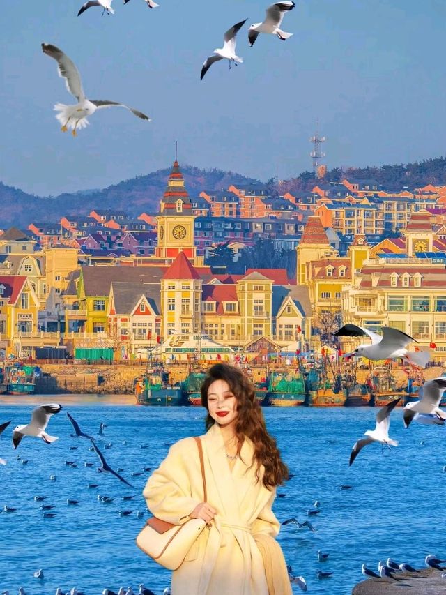 Beautiful scenery along the seaside in Dalian❤️🥰