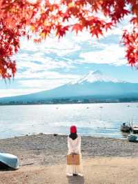 【山梨】富士山×紅葉の絶景🍁