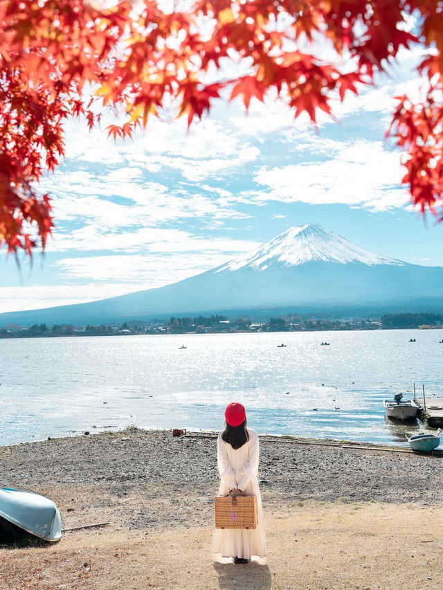 【山梨】富士山×紅葉の絶景🍁