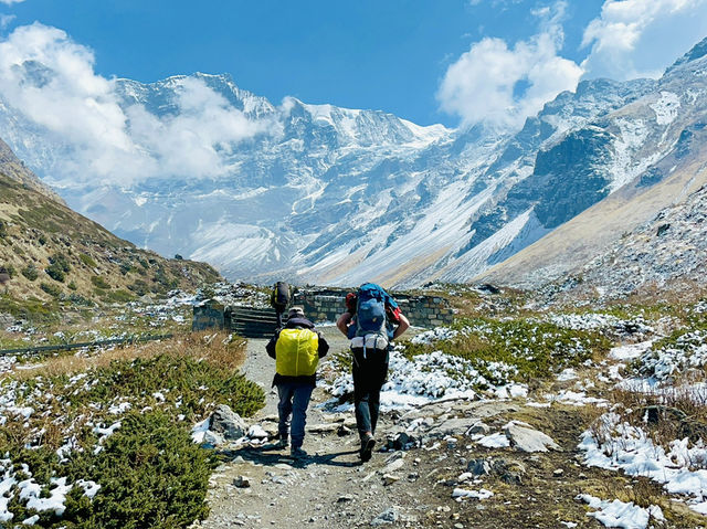 One of the most important trekking routes in the world🇳🇵