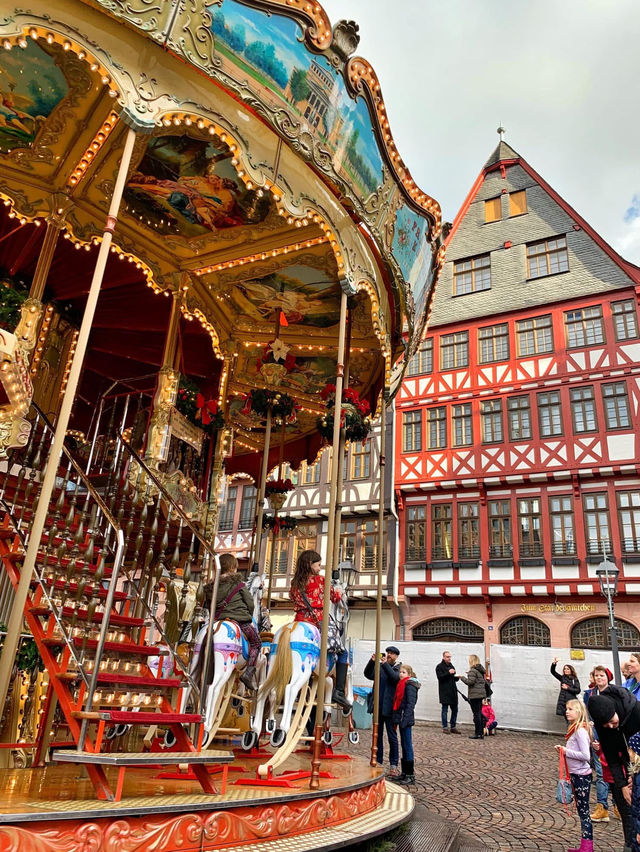 🇩🇪Lively Christmas Market in Frankfurt🇩🇪Must Go! 