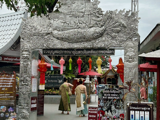 Solo Exploration of Wat Sri Suphan: The Silver Temple