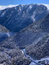 香格里拉｜大雪過後的無底湖！