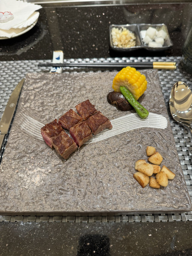 Celebrated my birthday at an award-winning teppanyaki restaurant from Taiwan MinsuizenRaku 