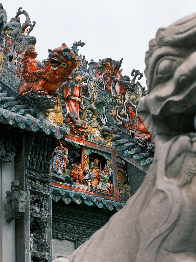 嶺南舊夢之廣州•陳家祠。