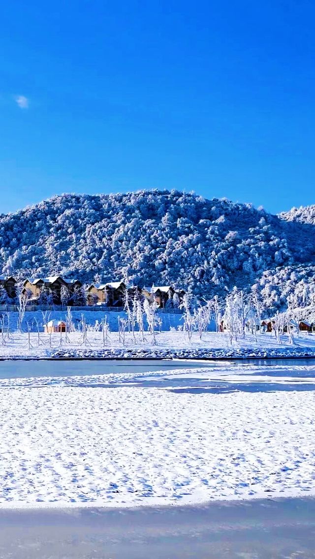 冬天不一定要去哈爾濱 重慶也有自己的雪山