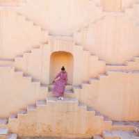 Panna Meena ka Kund งานศิลป์ Stepwell