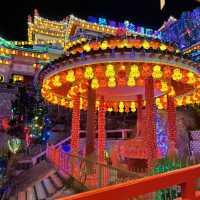 Brightly lit kek lok si - only once a year ! 