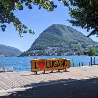 南阿爾卑斯山著名的度假勝地：盧加諾湖 Lake Lugano