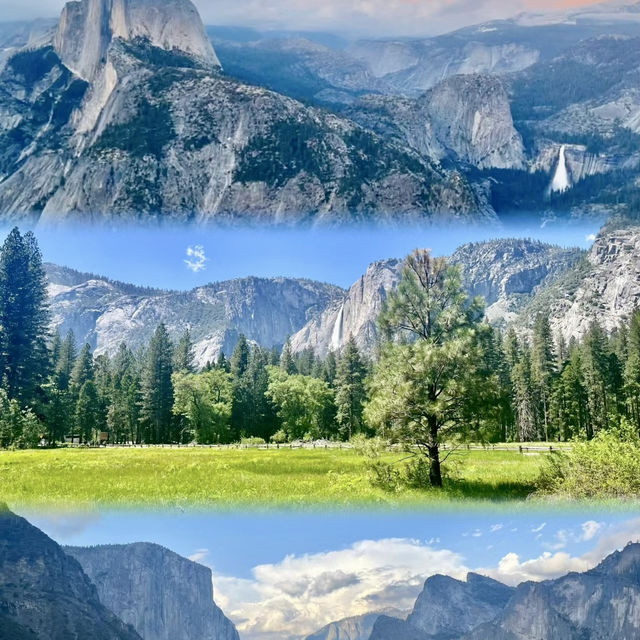 Yosemite National Park Natural scenarios With  fantastic Beauty of place 